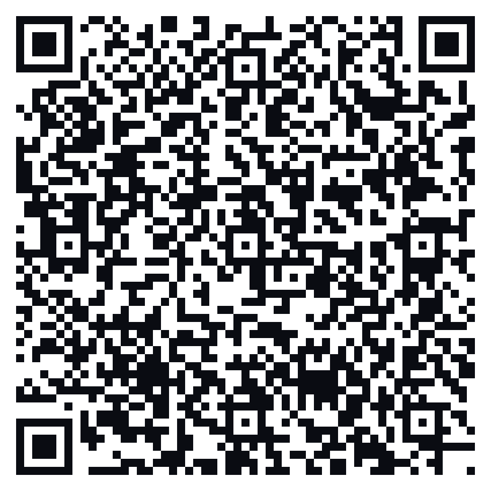 QR code da aplicação